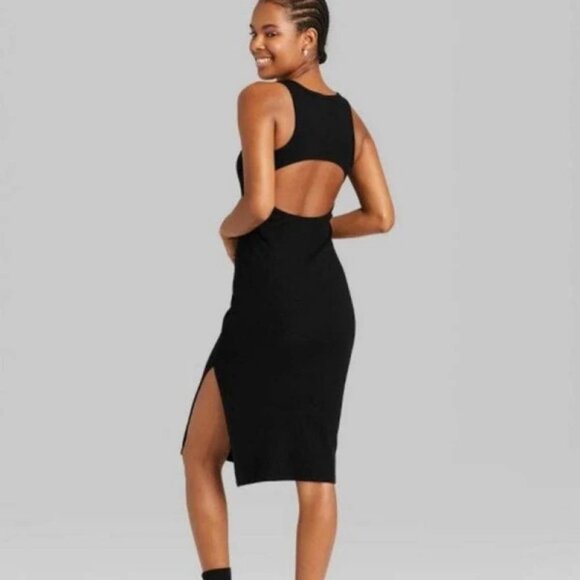 Wild Fable open back Dress - Teal - Picture 2 of 2